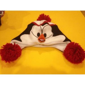 ZooZatz Knitted Winter Hat Penguin Beanie Hat Onesize